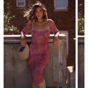 Lane 201 Meet Me At Moonlight Midi Dress